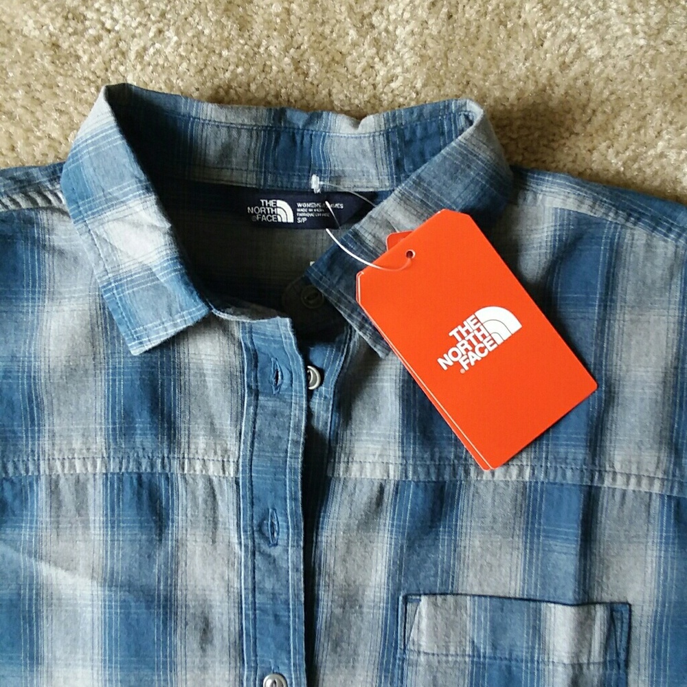 NWT The North Face Tanami Flannel Top - Picture 5 of 8
